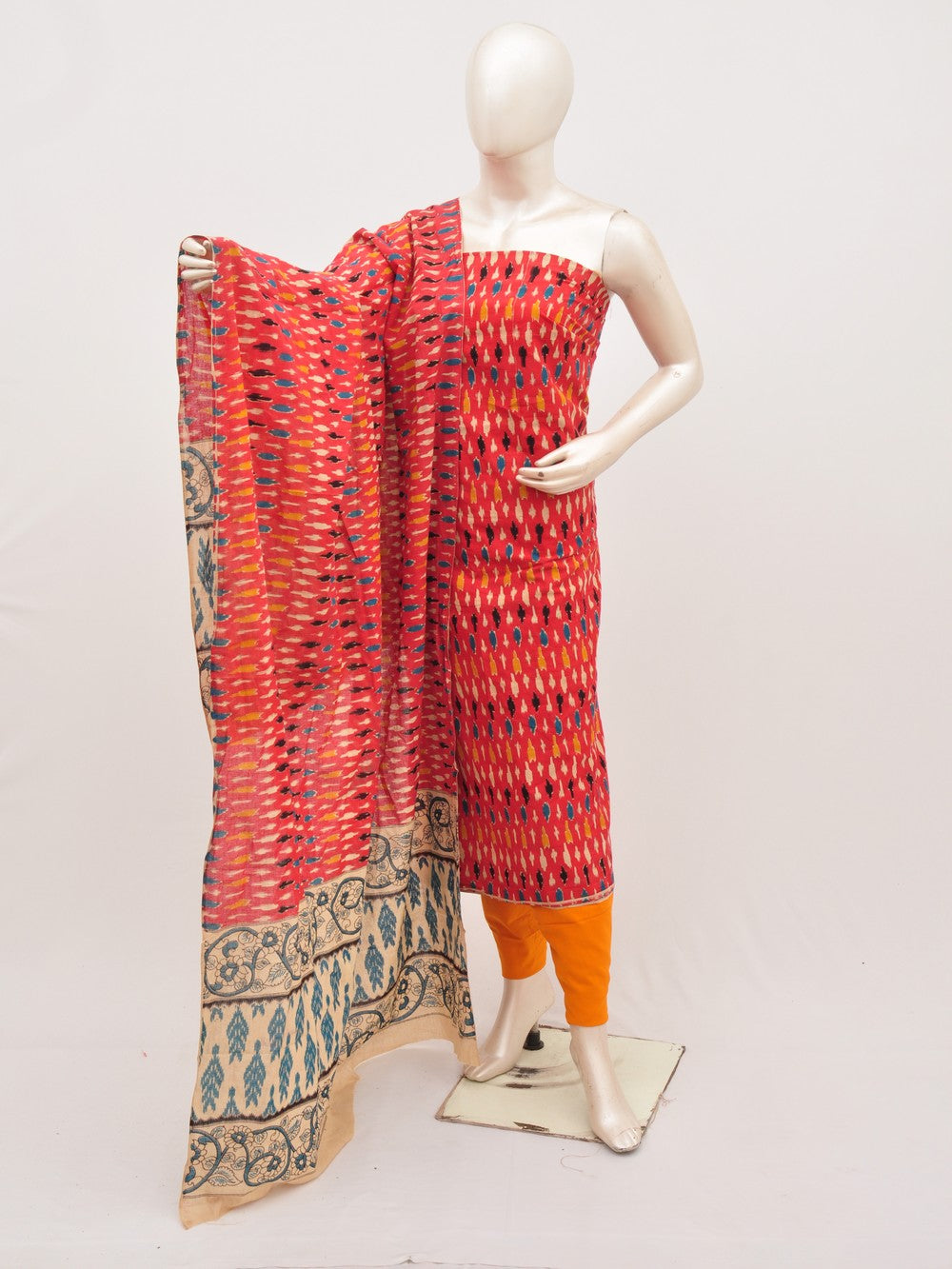 Cotton Woven Designer Dress Material [D00918028]