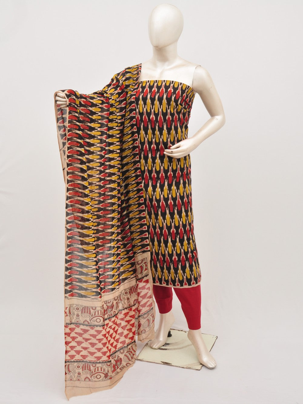 Cotton Woven Designer Dress Material [D00918035]