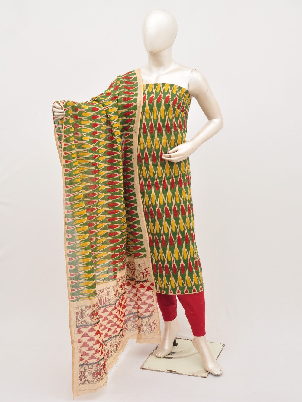 Cotton Woven Designer Dress Material [D00918036]