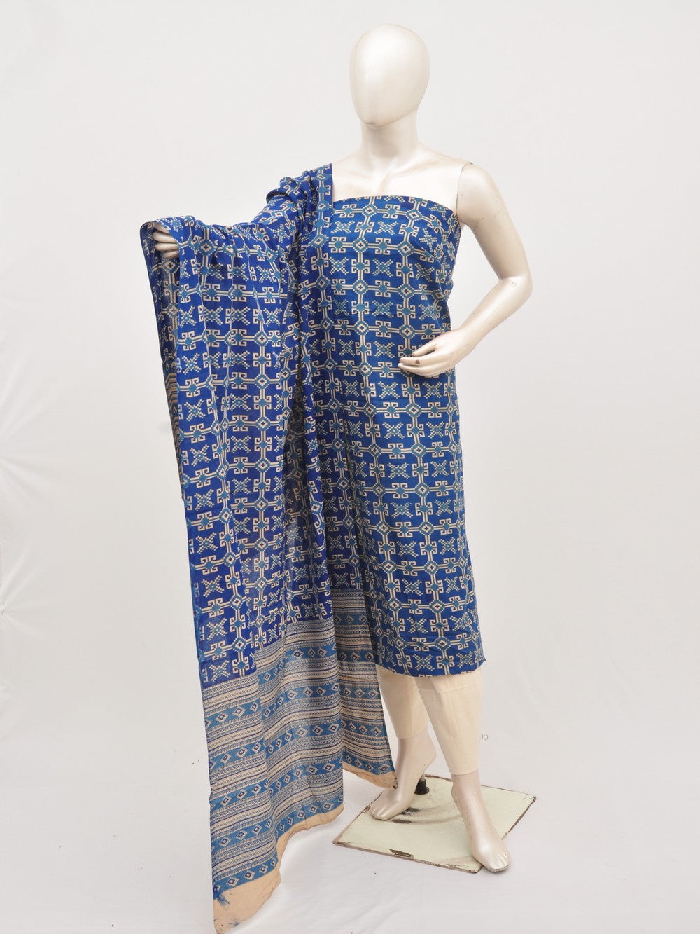 Cotton Woven Designer Dress Material [D00918045]