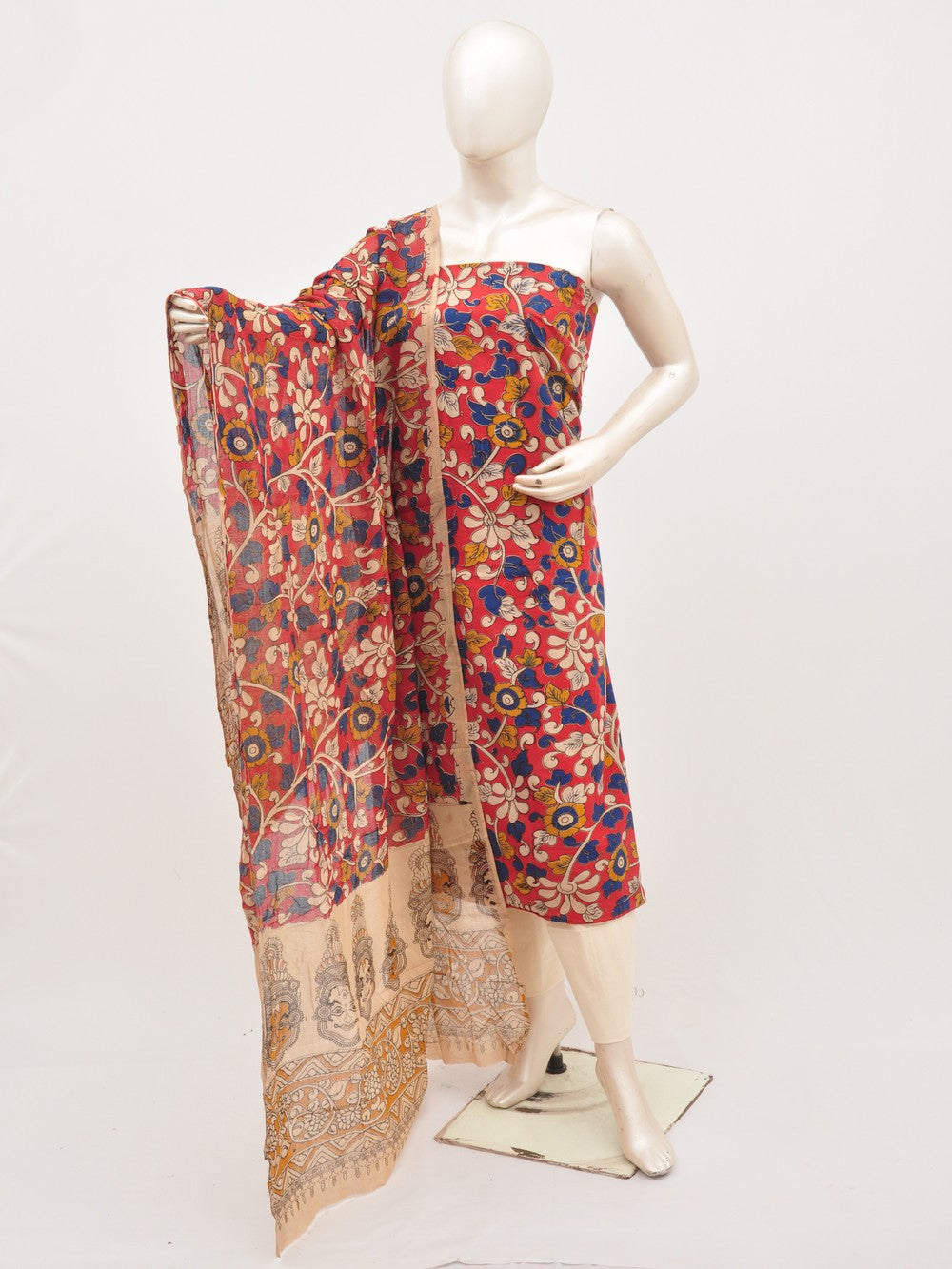 Cotton Woven Designer Dress Material [D00918046]