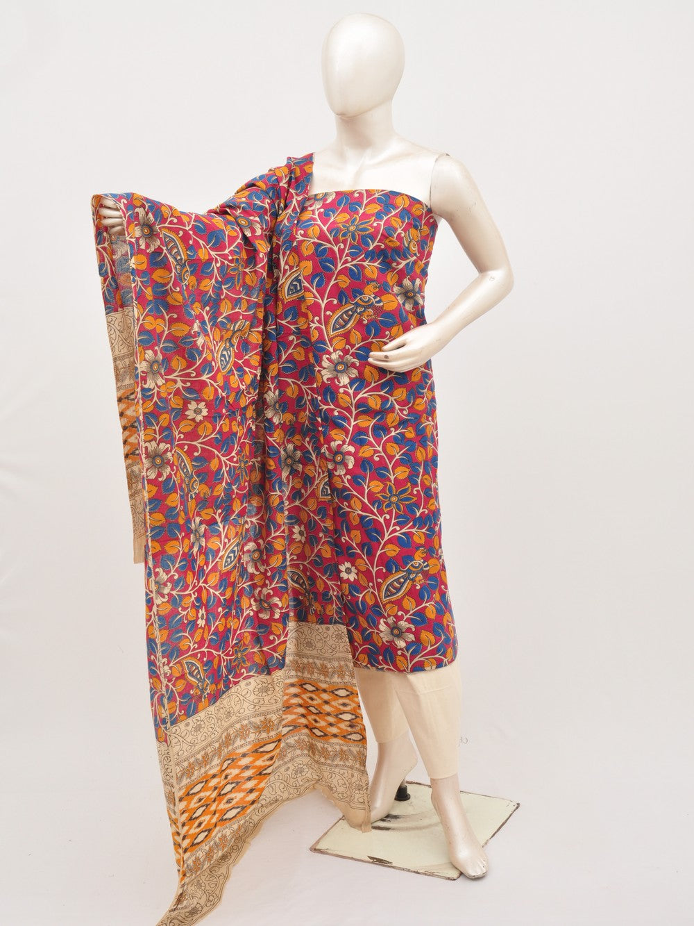 Cotton Woven Designer Dress Material [D00918047]