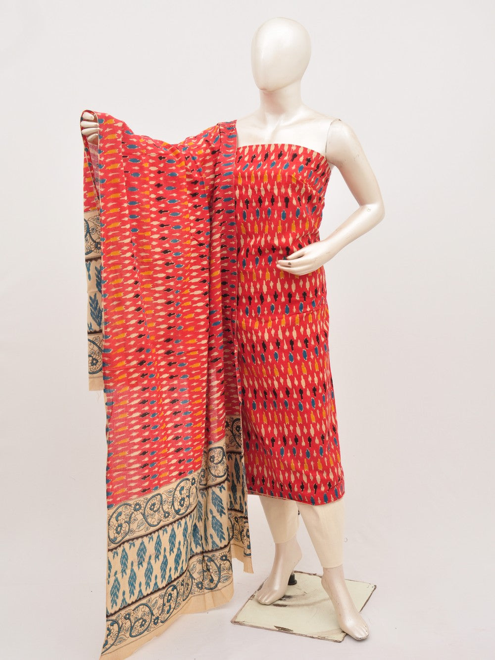 Cotton Woven Designer Dress Material [D00918056]