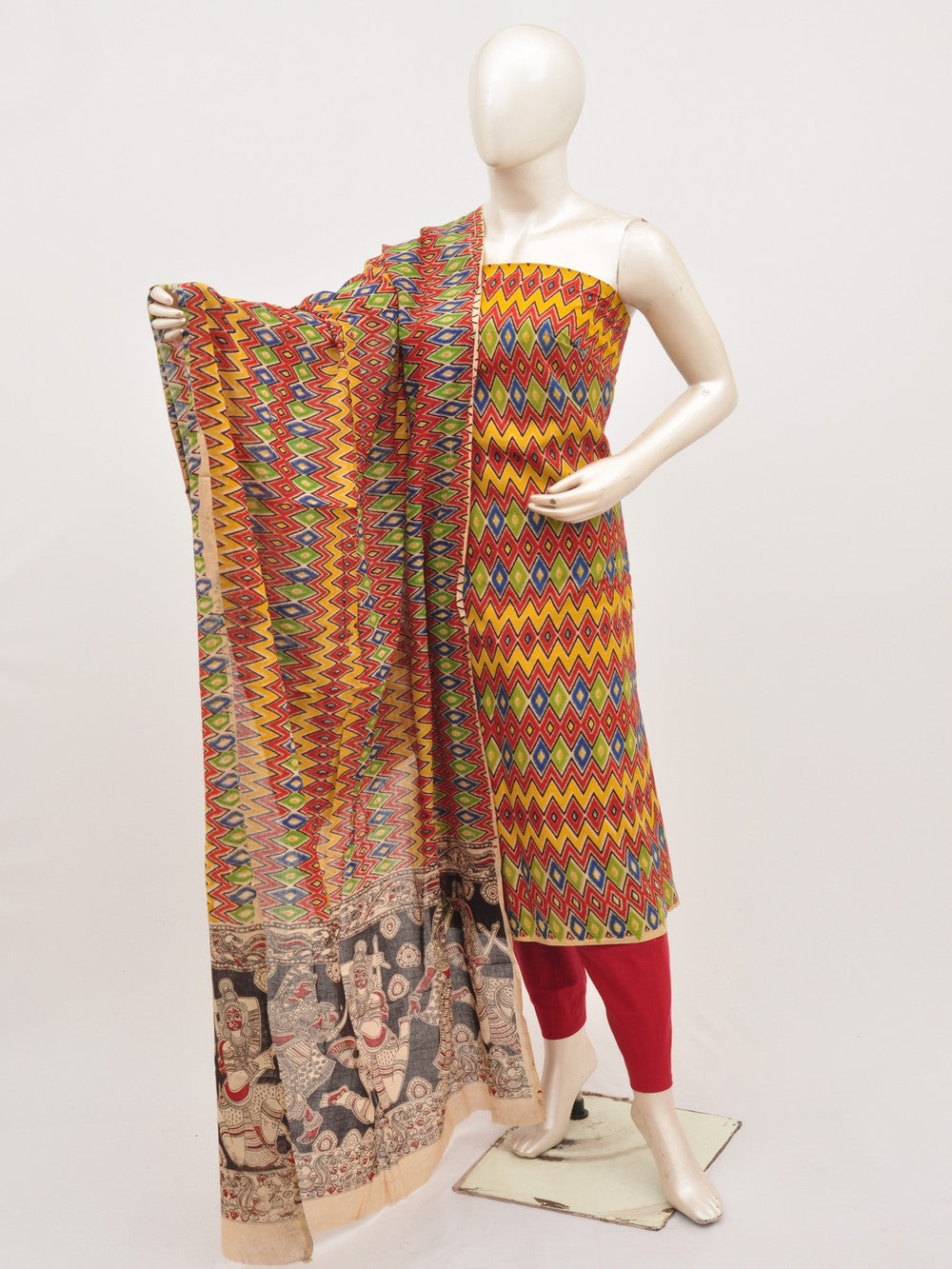 Cotton Woven Designer Dress Material [D00918063]