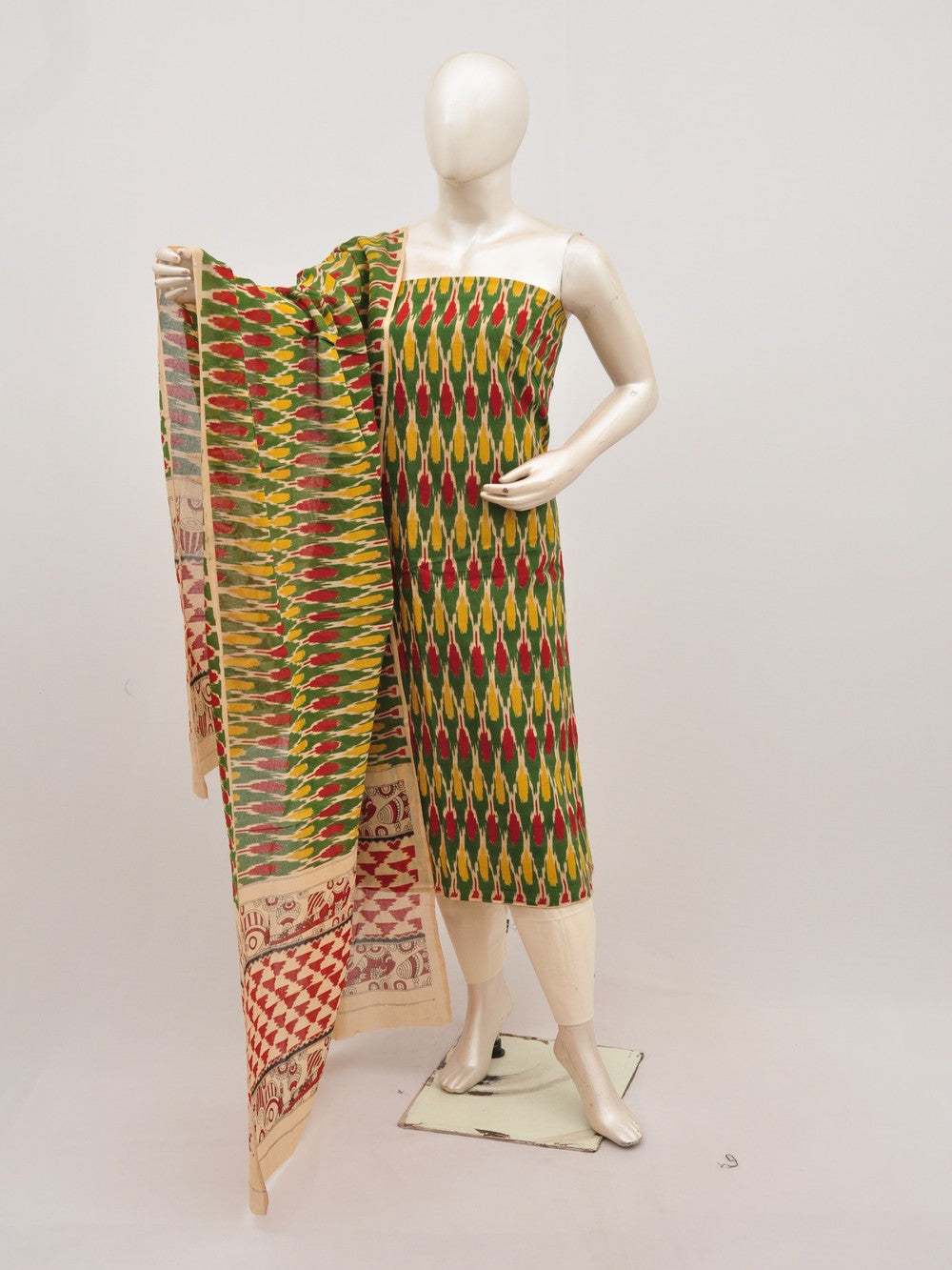 Cotton Woven Designer Dress Material [D00919474]