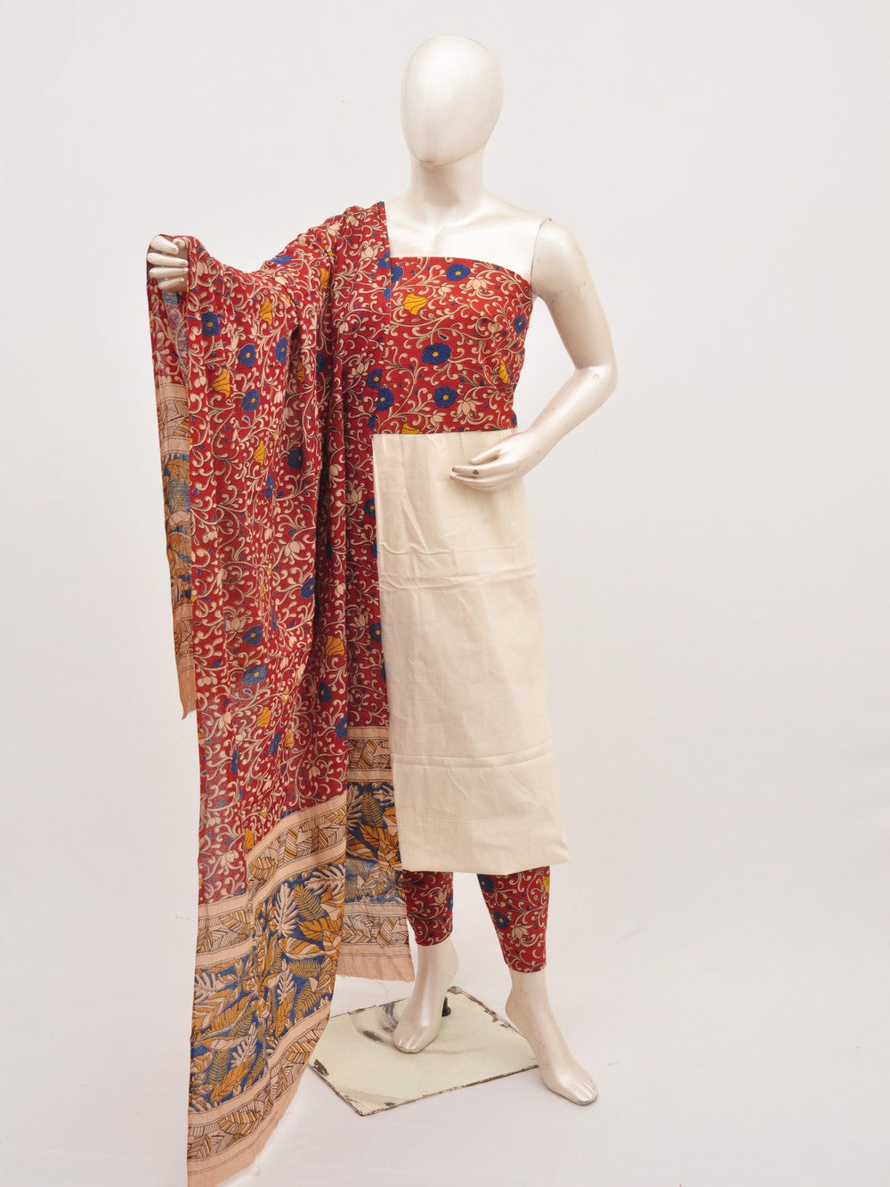Kalamkari dress material [D00926006]