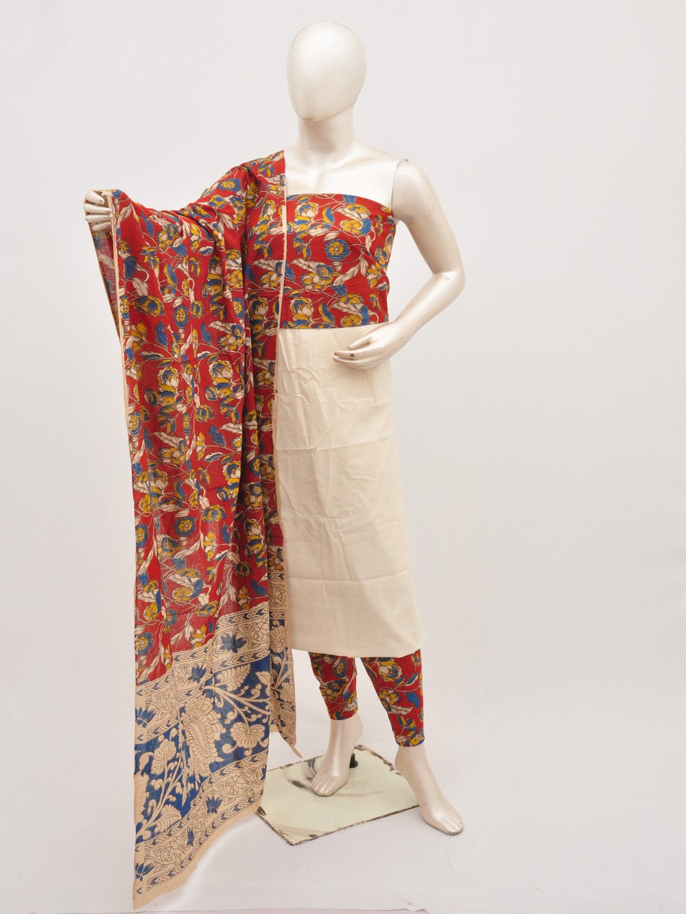 Kalamkari dress material [D00926025]