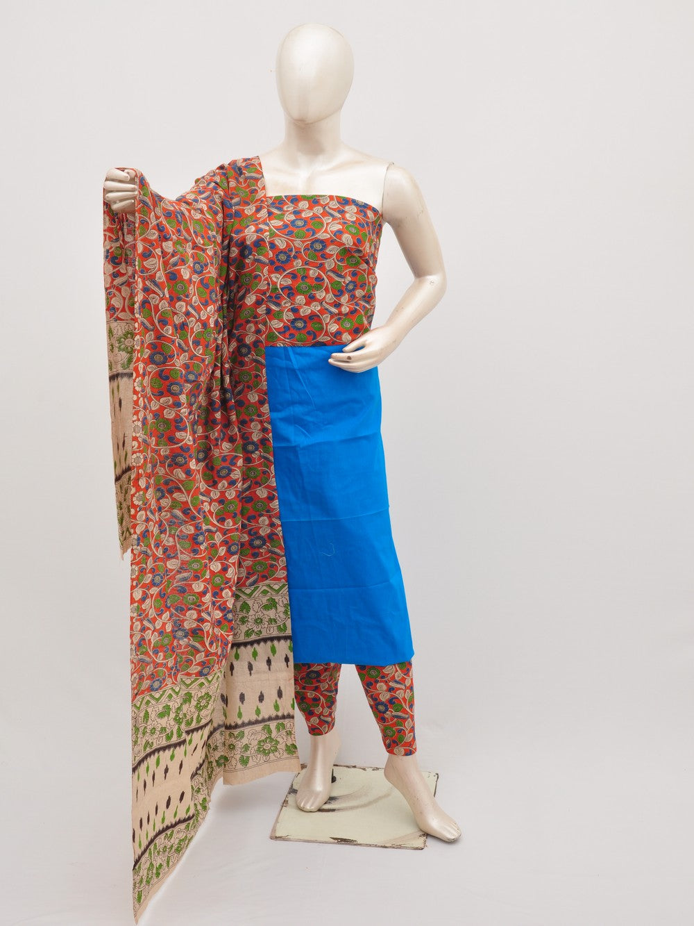 Kalamkari dress material [D00926043]