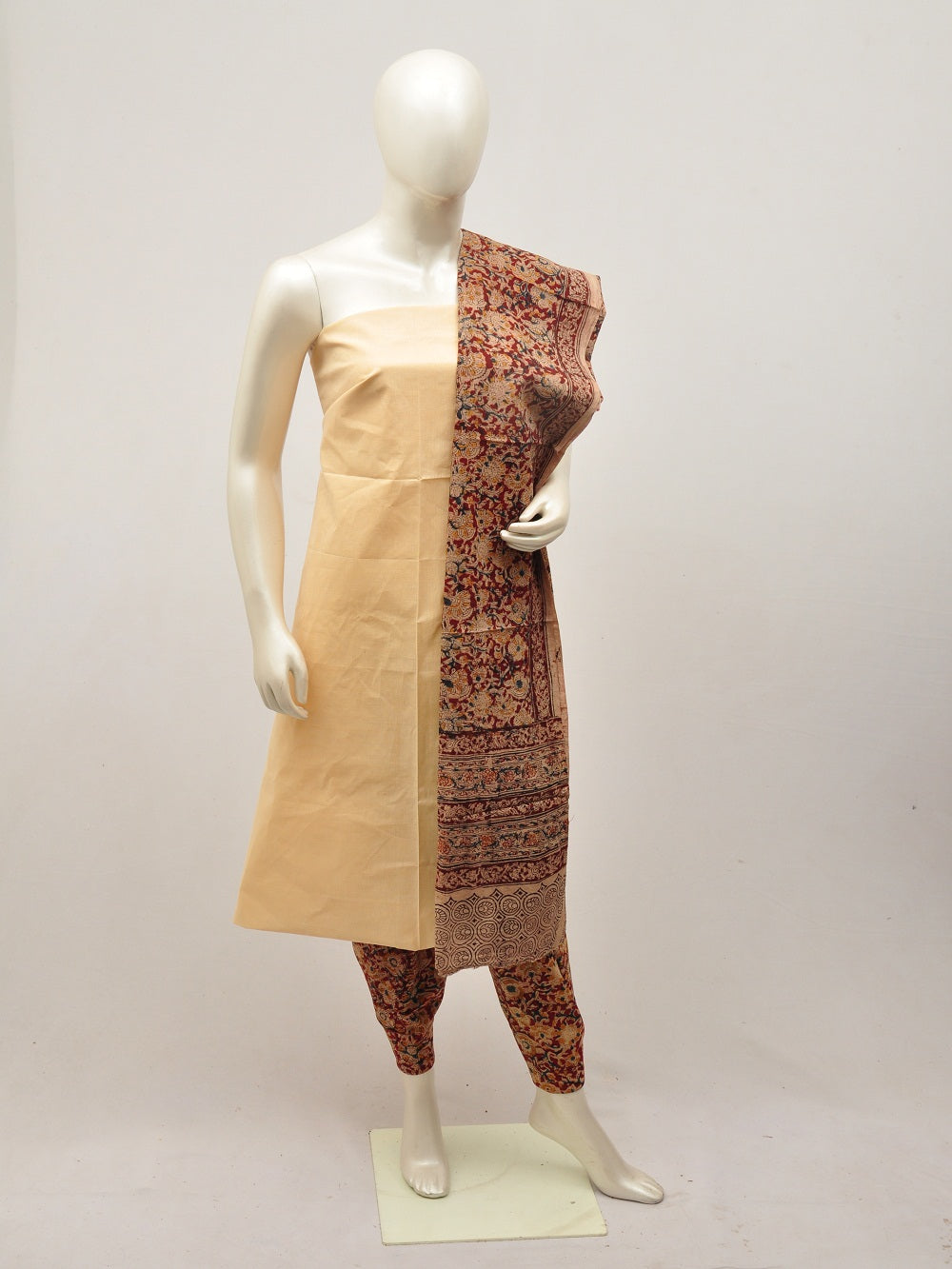 kalamkari dress material [D14000016]