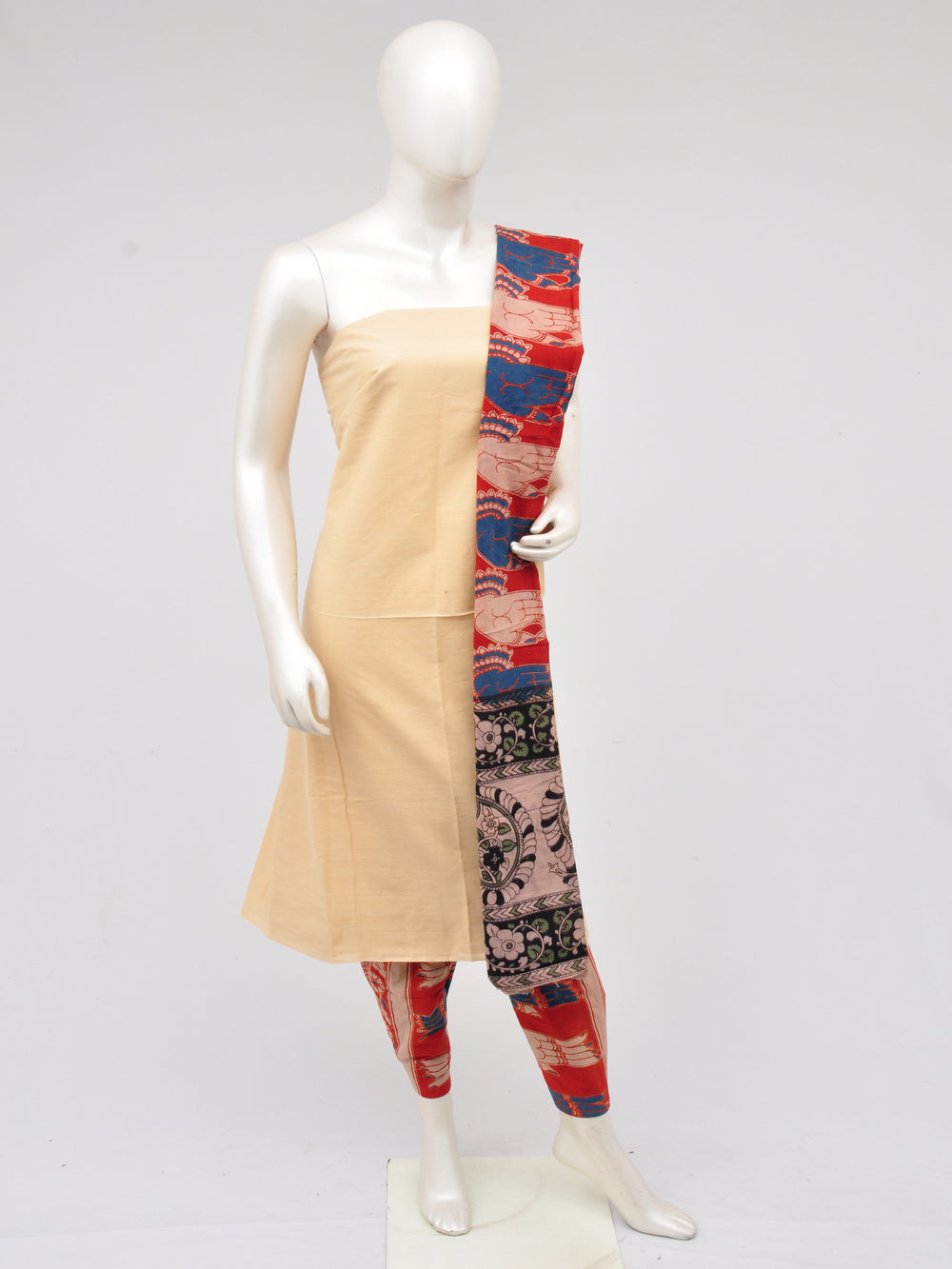 kalamkari dress material [D61017007]