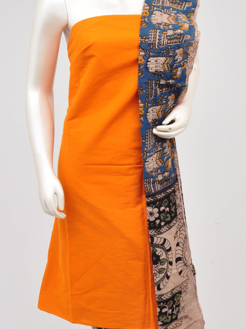 kalamkari dress material [D61017010] - DressesForWomen.IN