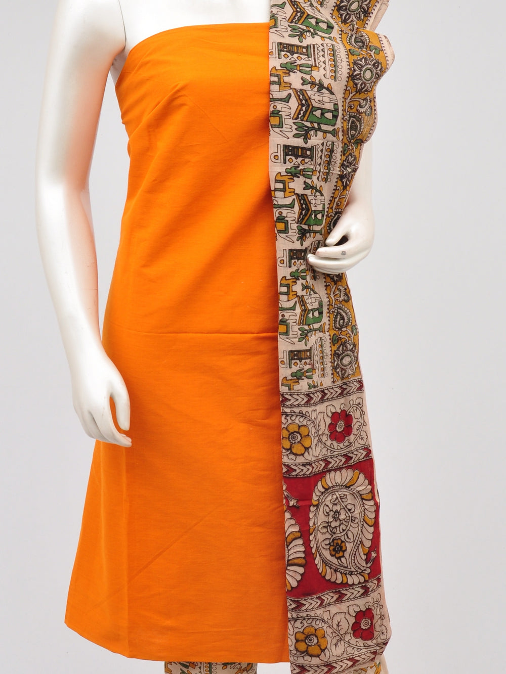 kalamkari dress material [D61017014] - DressesForWomen.IN