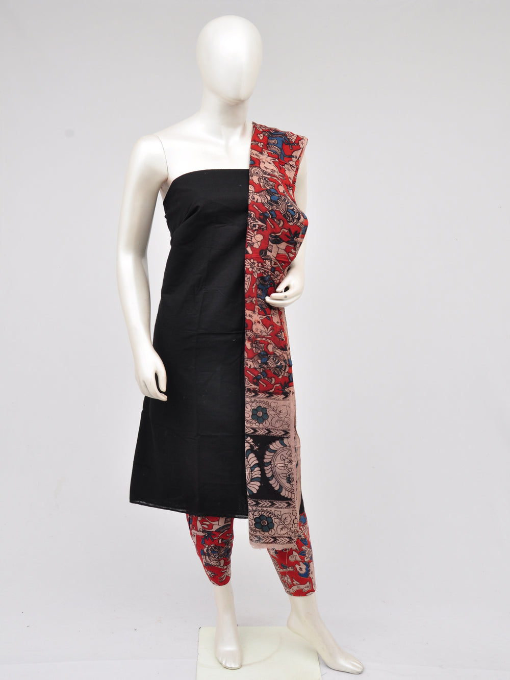kalamkari dress material [D61017019] - DressesForWomen.IN