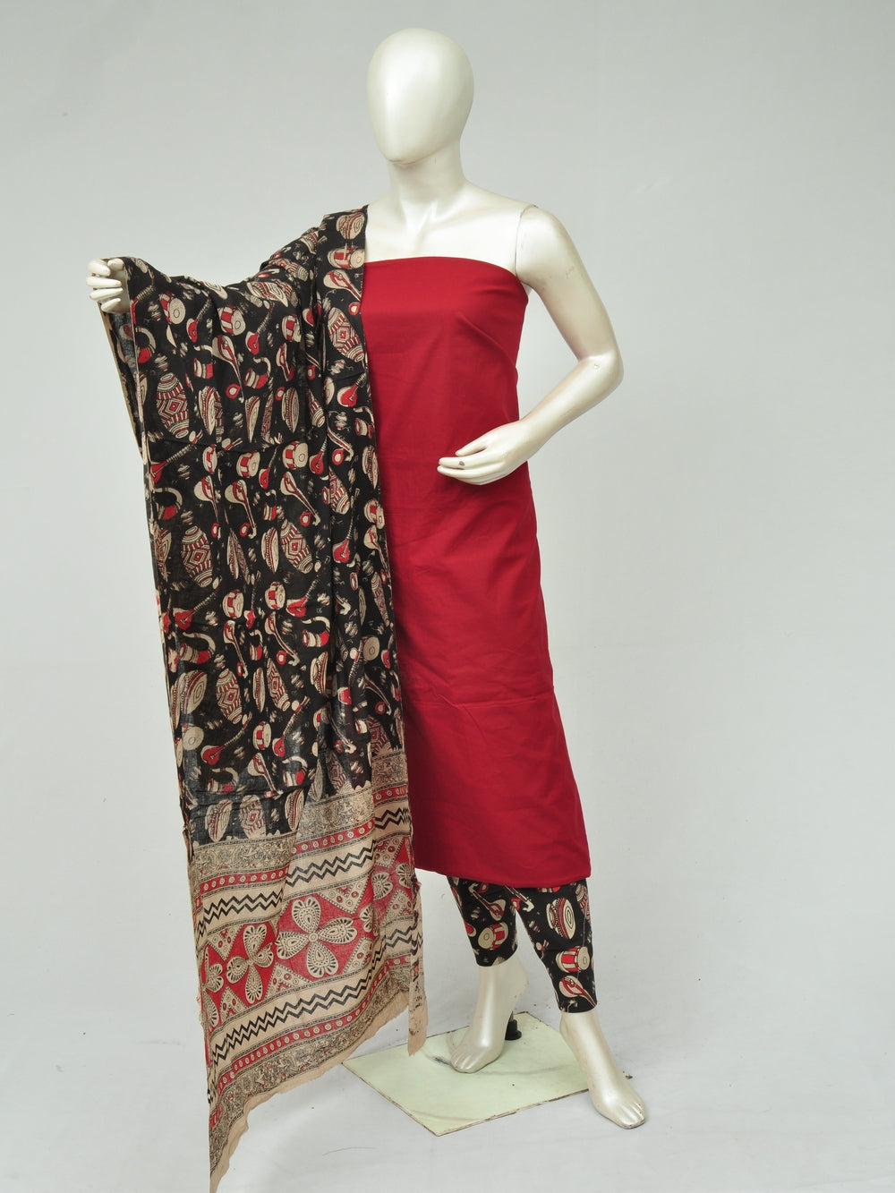 Kalamkari dress material [D80107017]