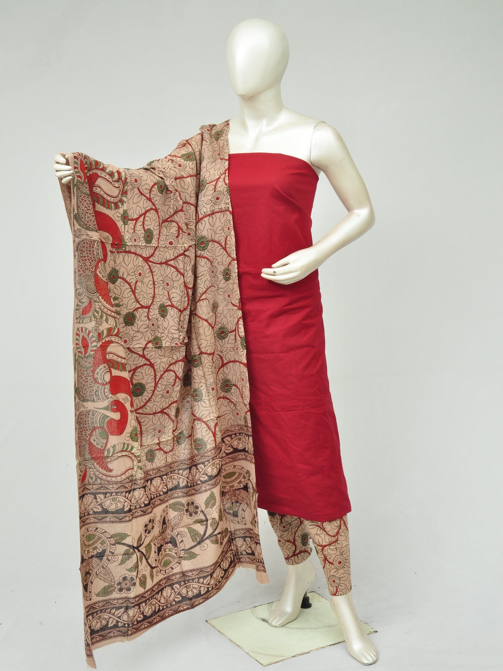 Kalamkari dress material [D80107020]