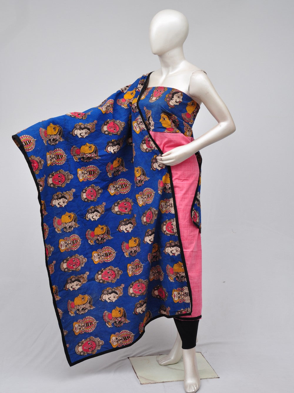 kalamkari dress material  [D70719210]