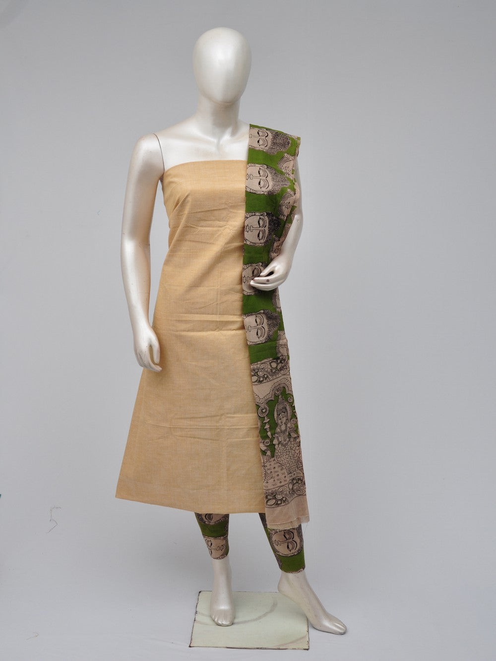 kalamkari dress material  [D70722215]