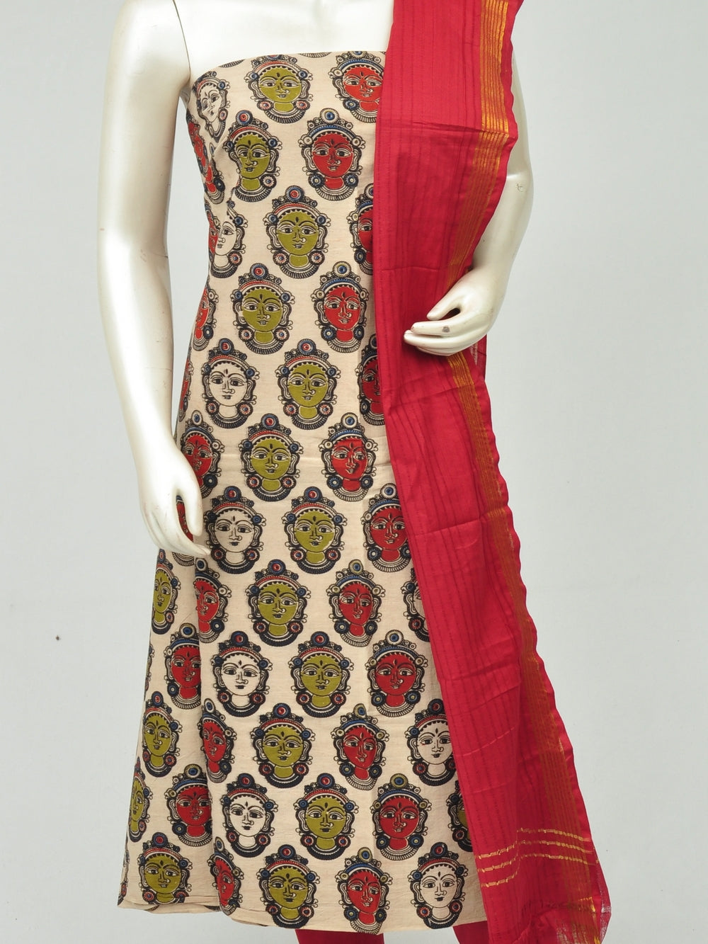 Kalamkari Dress Material   [D80107028]