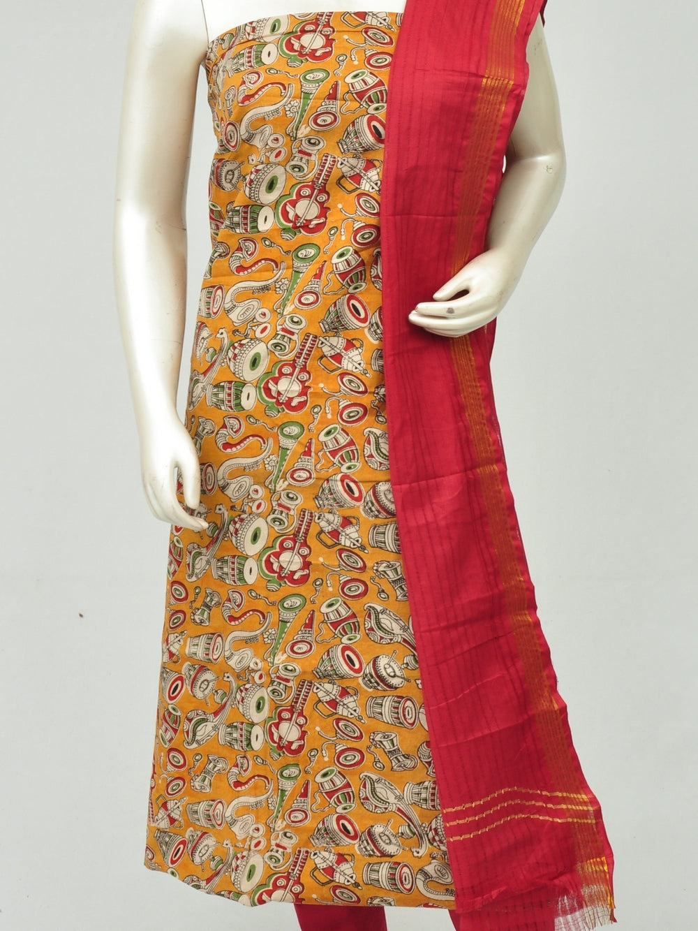 Kalamkari Dress Material   [D80107031]