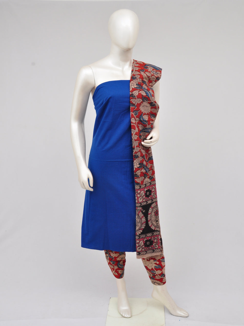 kalamkari dress material [D61105019] - DressesForWomen.IN