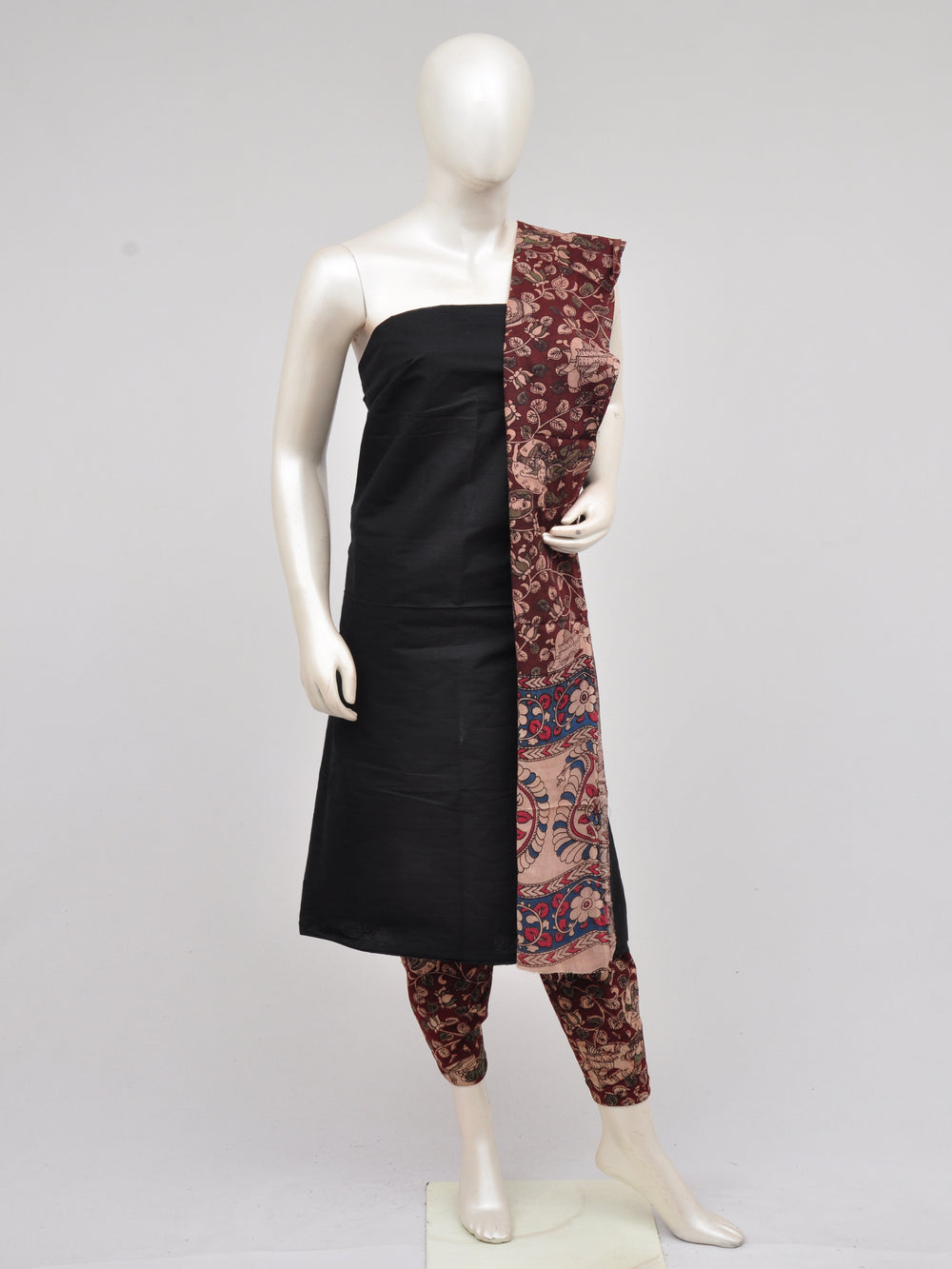 kalamkari dress material [D61105039] - DressesForWomen.IN