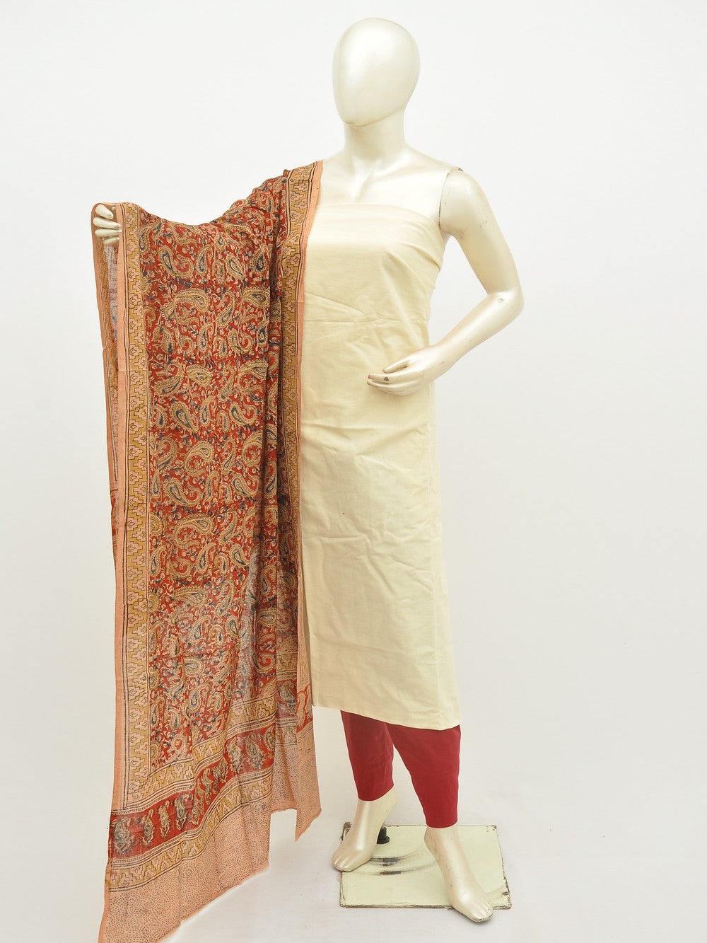 Cotton Woven Designer Dress Material [D11122008]