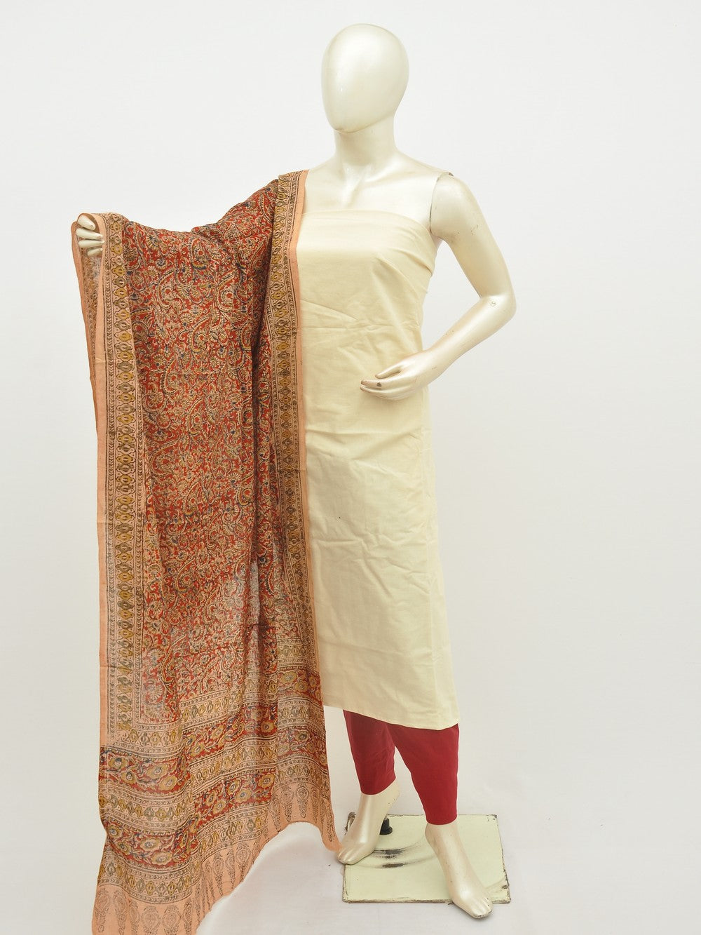Cotton Woven Designer Dress Material [D11122009]
