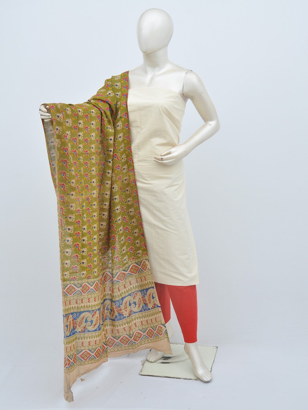 Cotton Woven Designer Dress Material [D21210004]