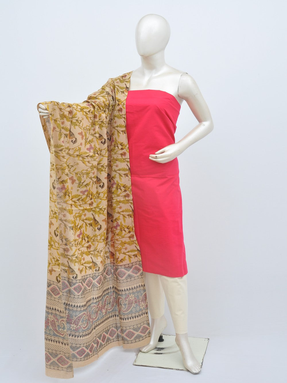 Cotton Woven Designer Dress Material [D21210012]