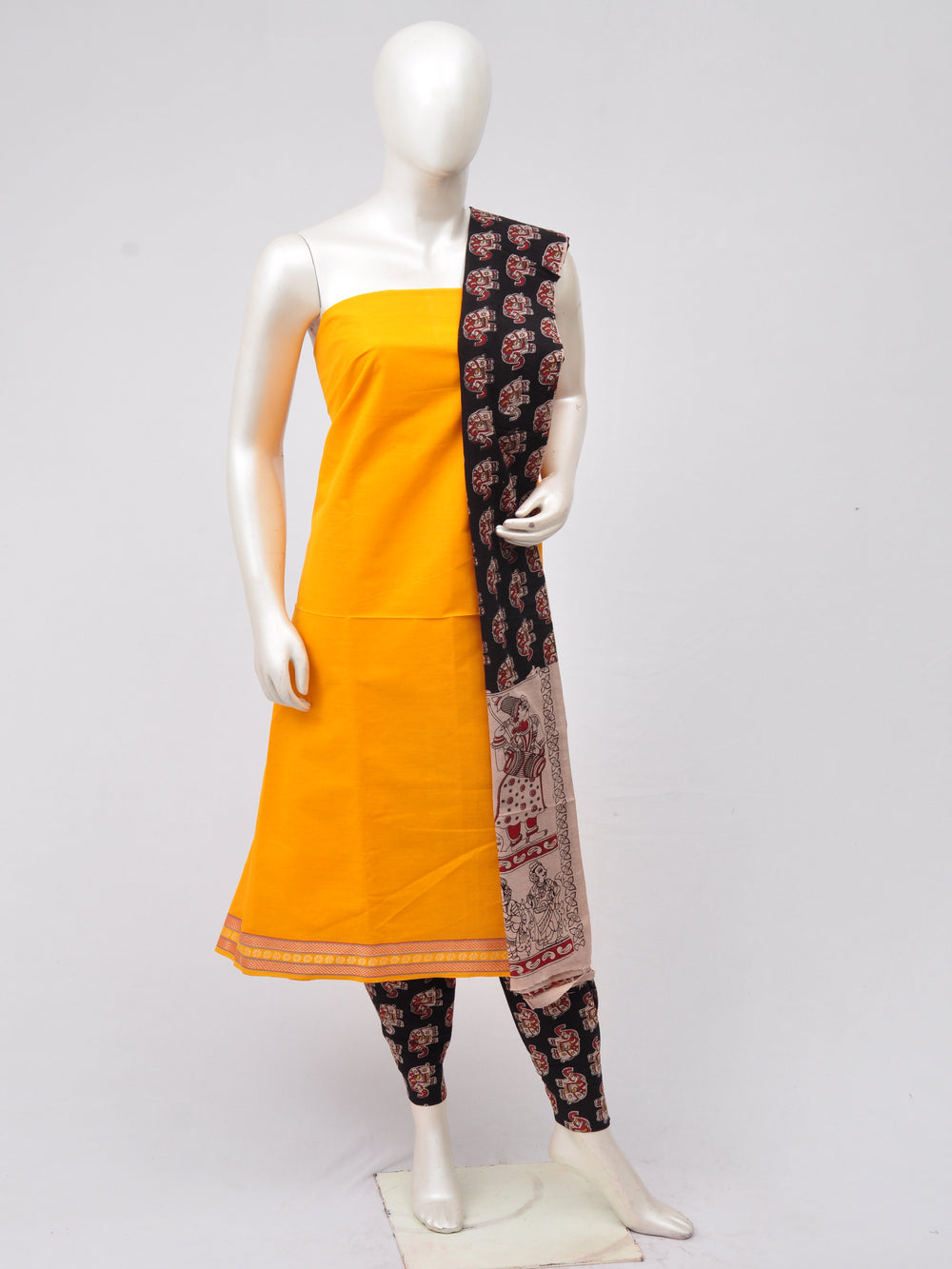 kalamkari dress material [D70314002] - DressesForWomen.IN