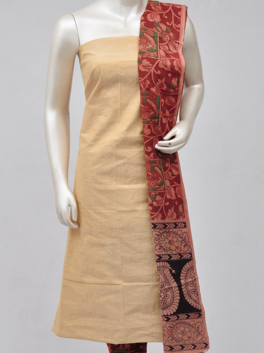 kalamkari dress material [D70420047]