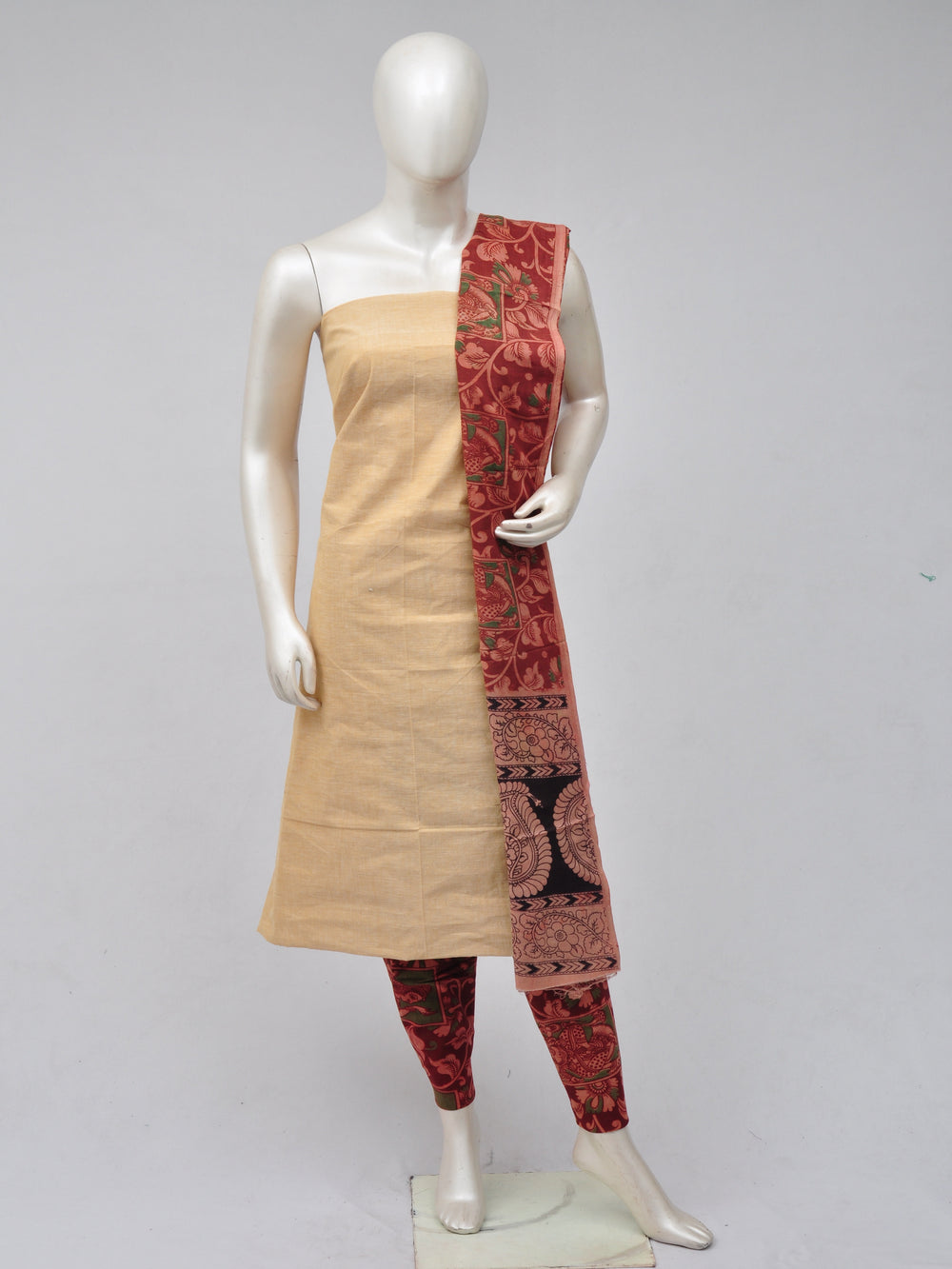 kalamkari dress material [D70420047]