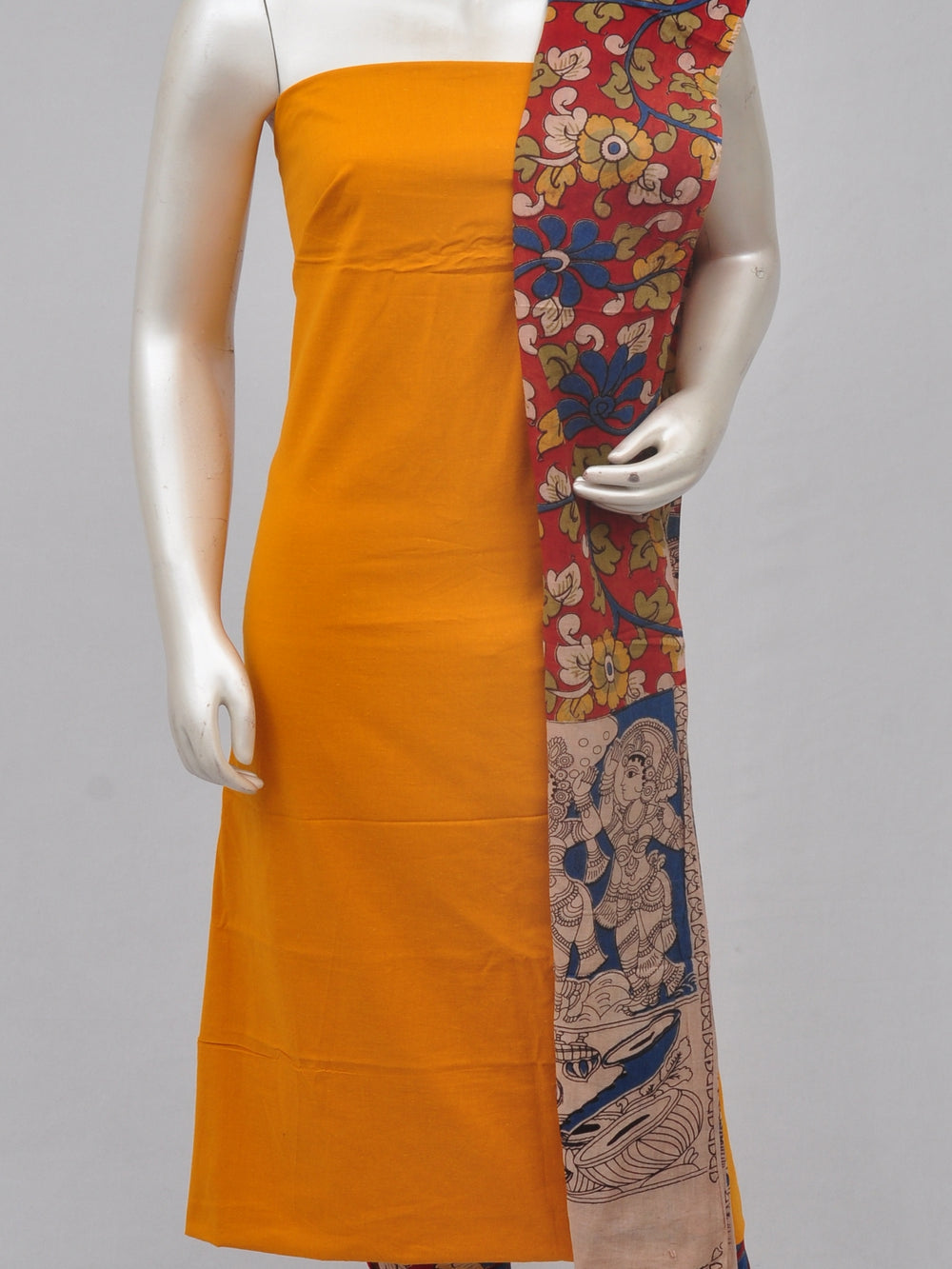 kalamkari dress material  [D70505016]