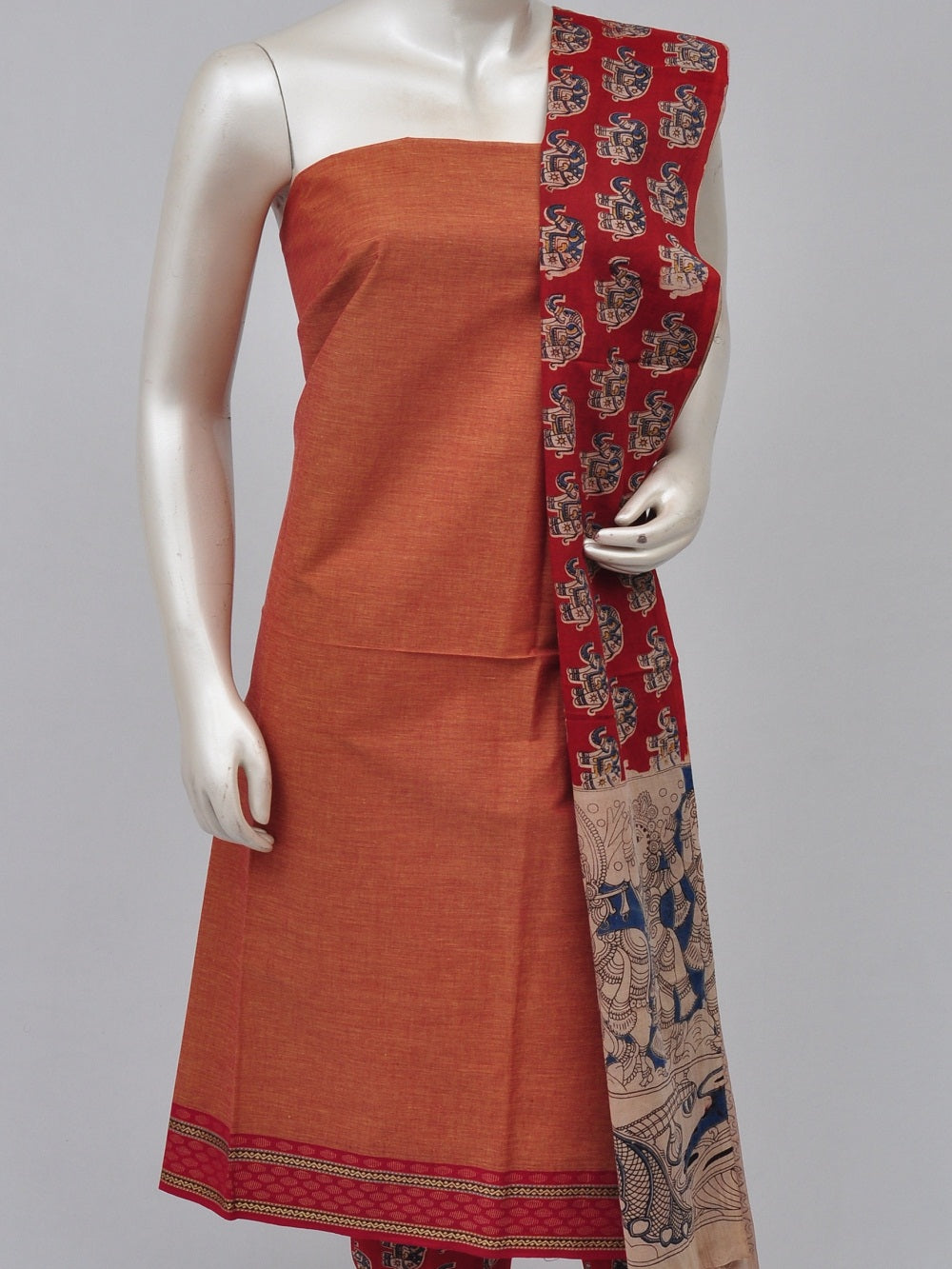 kalamkari dress material  [D70510028] - DressesForWomen.IN