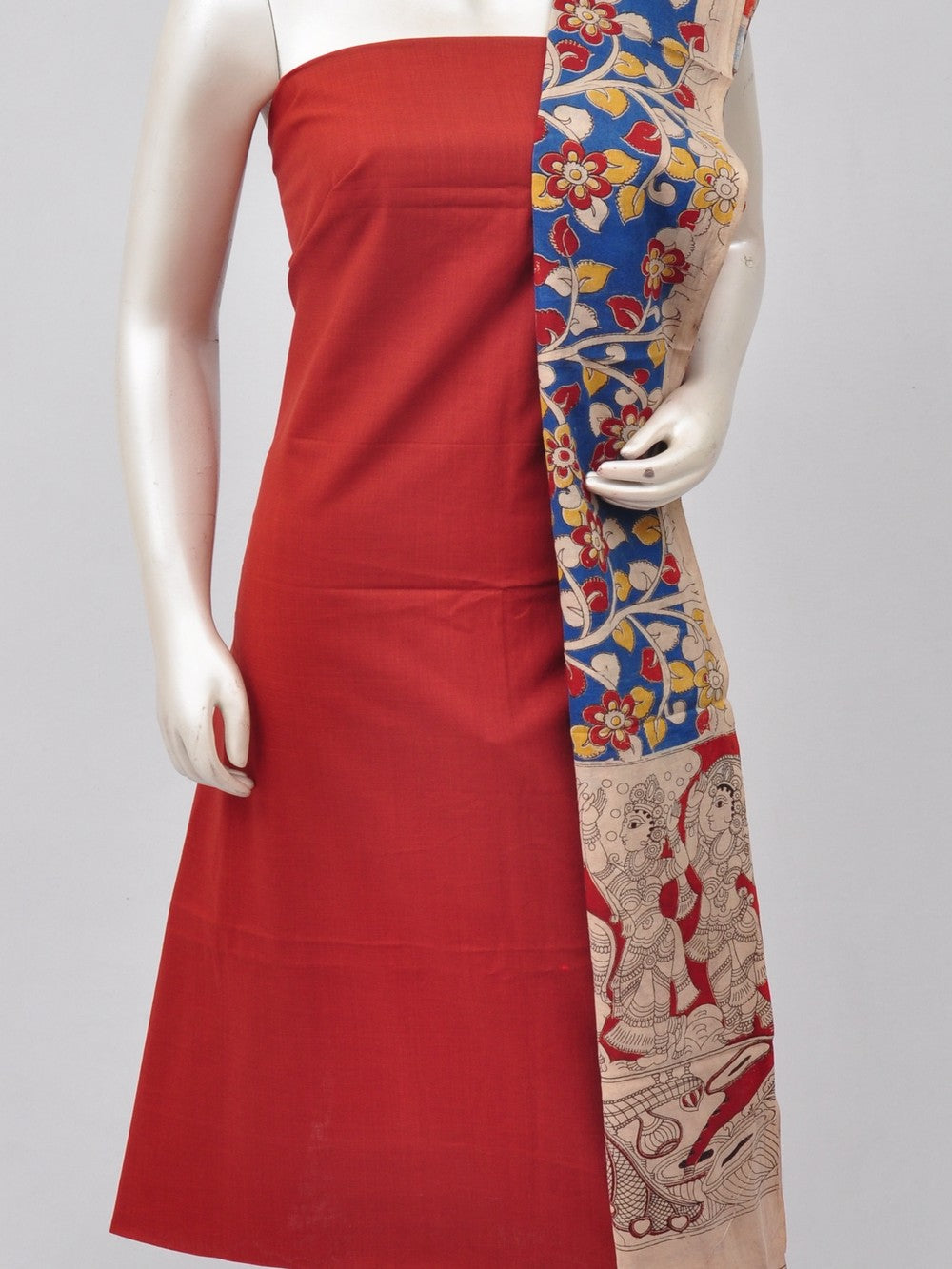 kalamkari dress material   [D70520001]