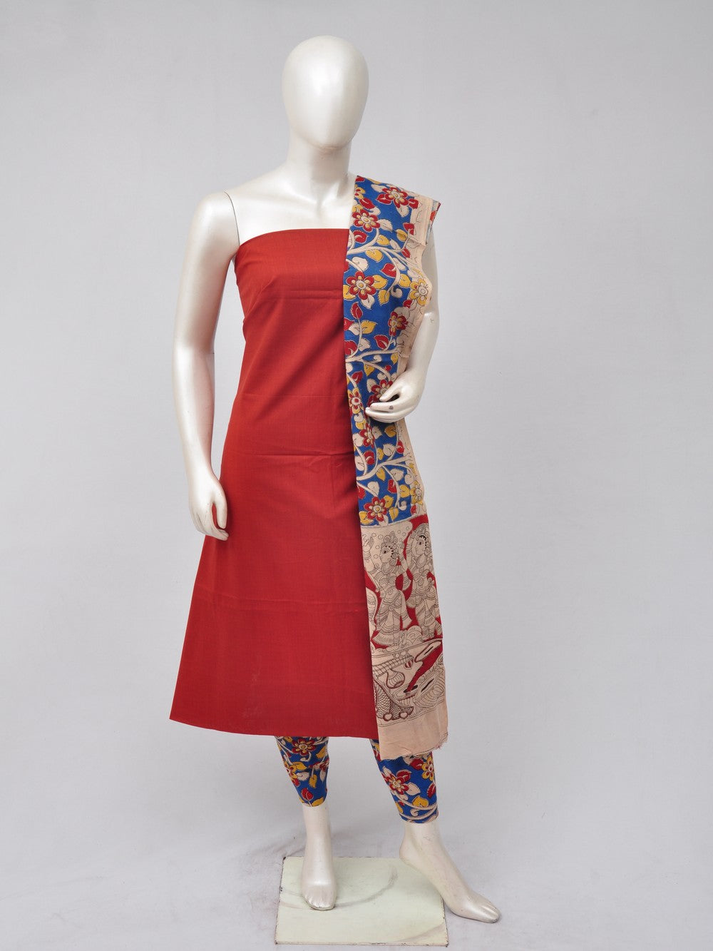 kalamkari dress material   [D70520001]