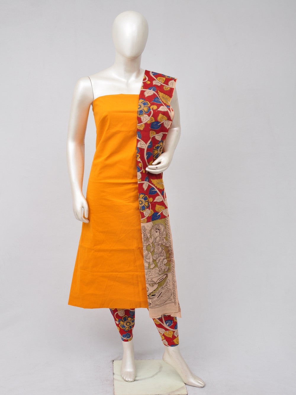 kalamkari dress material   [D70520015]