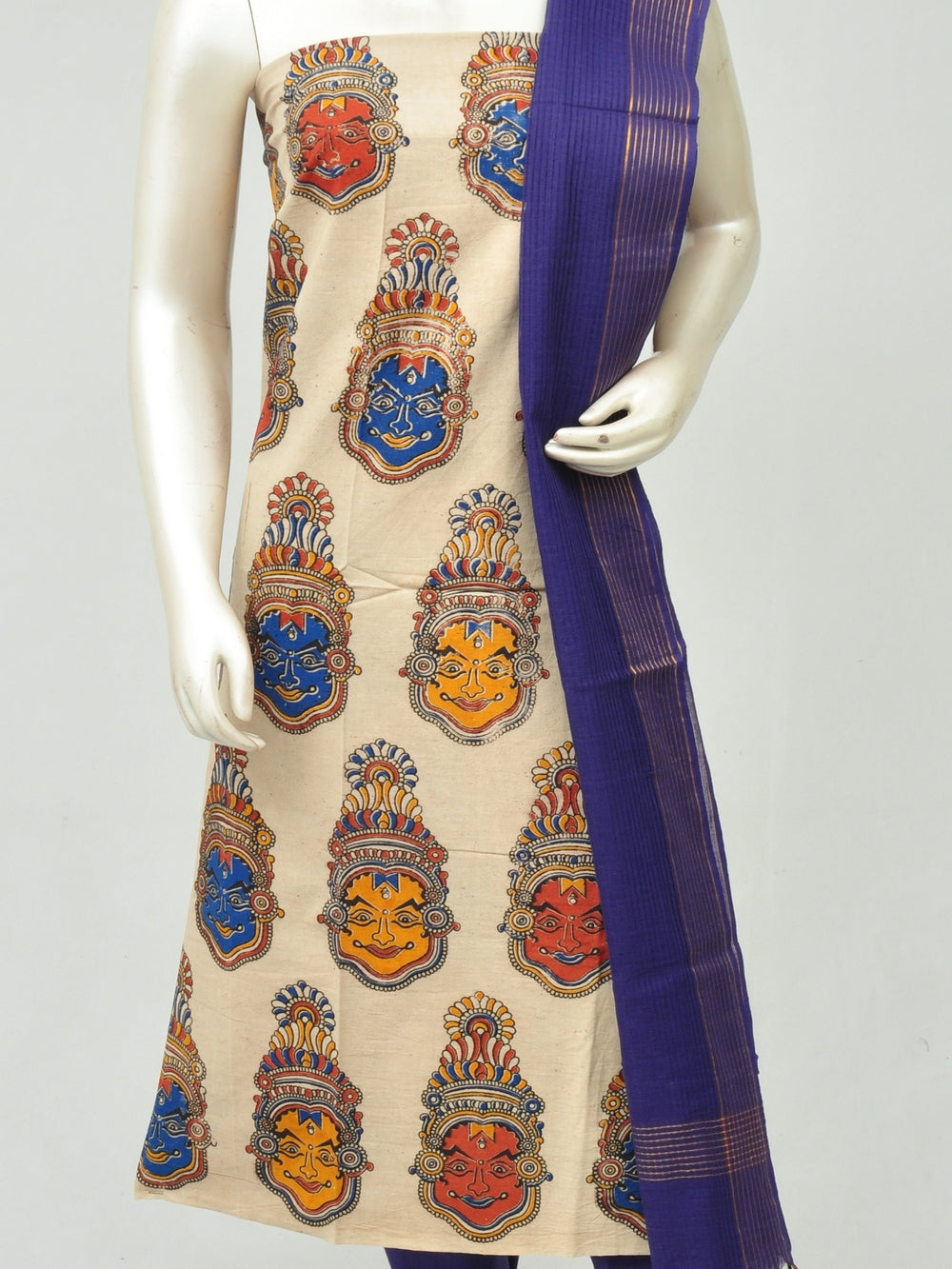 Kalamkari Dress Material    [D80109082]