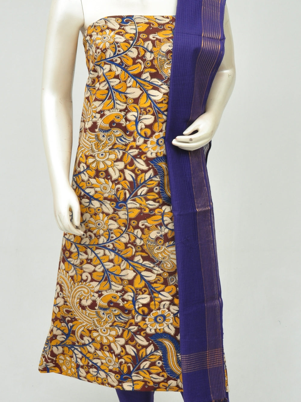 Kalamkari Dress Material    [D80109083]