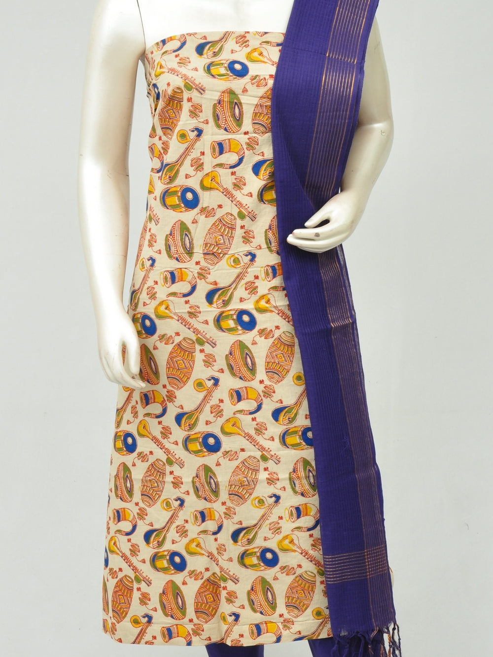 Kalamkari Dress Material    [D80109085]