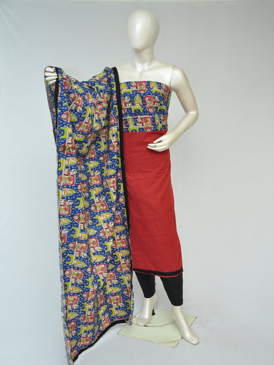 Kalamkari dress material [D80130002] - DressesForWomen.IN