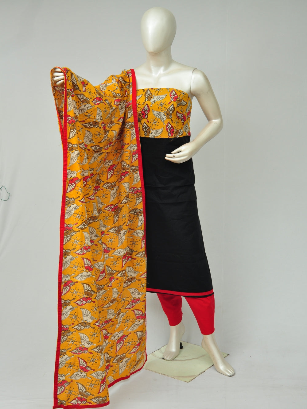 Kalamkari dress material  [D80216023]