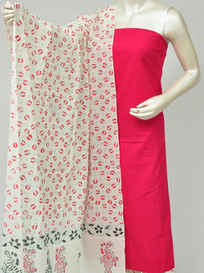 Cotton Woven Designer Dress Material [D80220040]