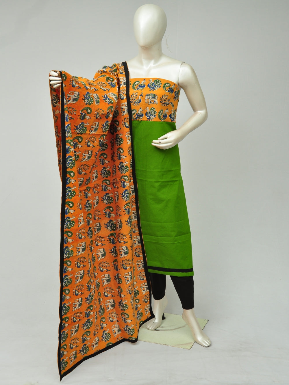 Kalamkari dress material  [D80223128]