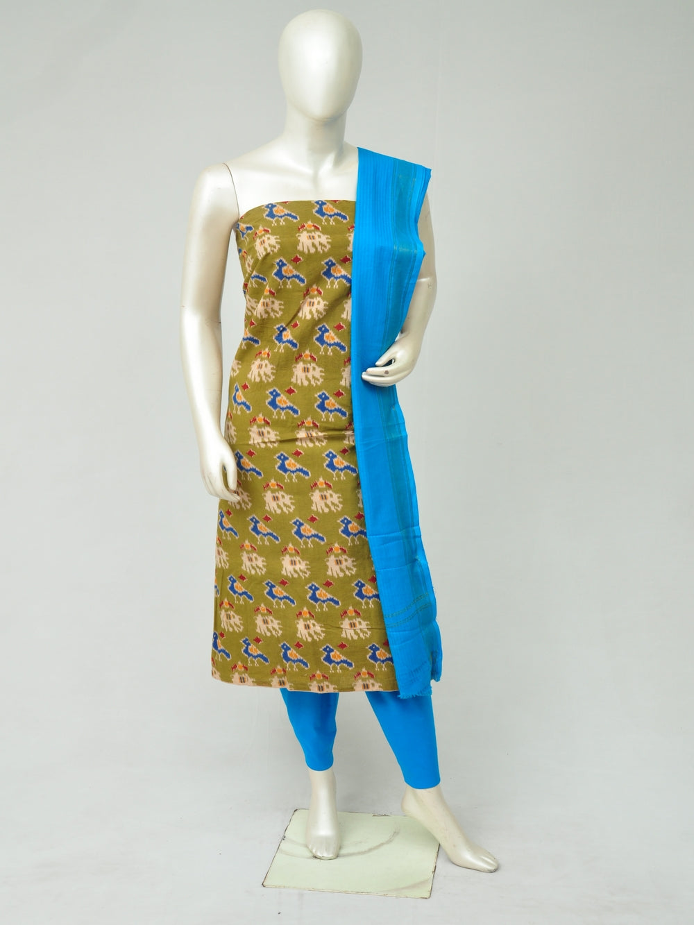 Kalamkari Dress Material [D80305010] - DressesForWomen.IN