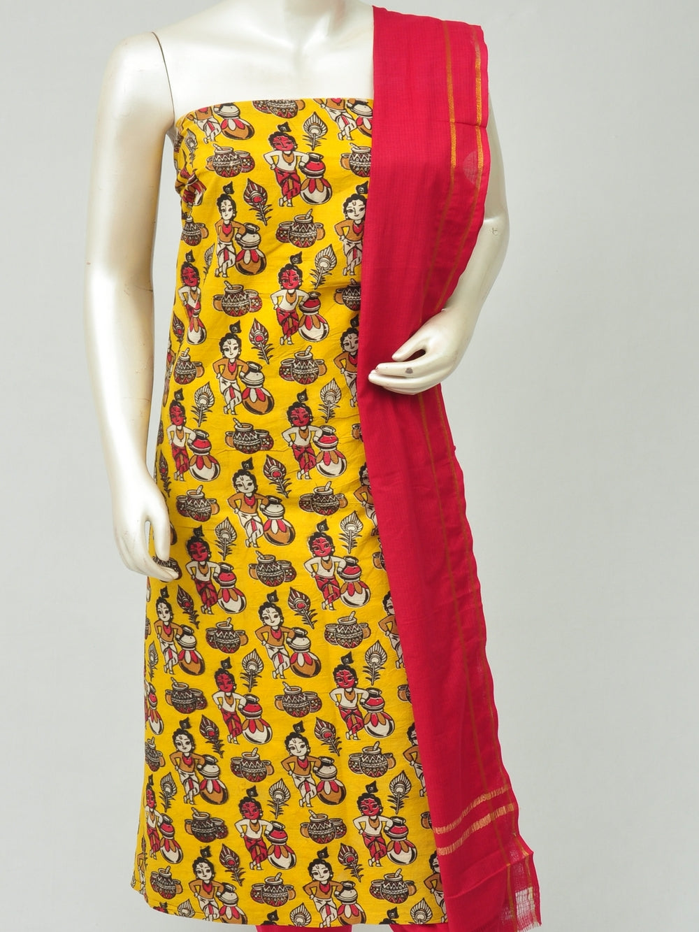 Kalamkari Dress Material   [D80309144]