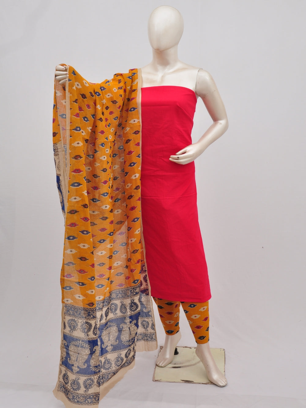 Cotton Woven Designer Dress Material  [D90221055]