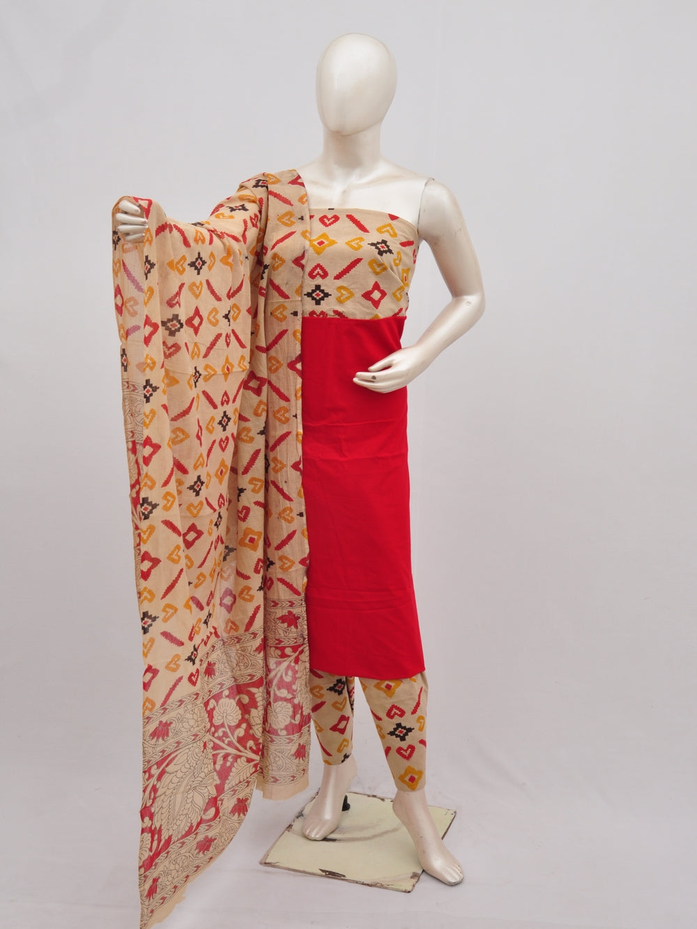 kalamkari dress material [D90306021]