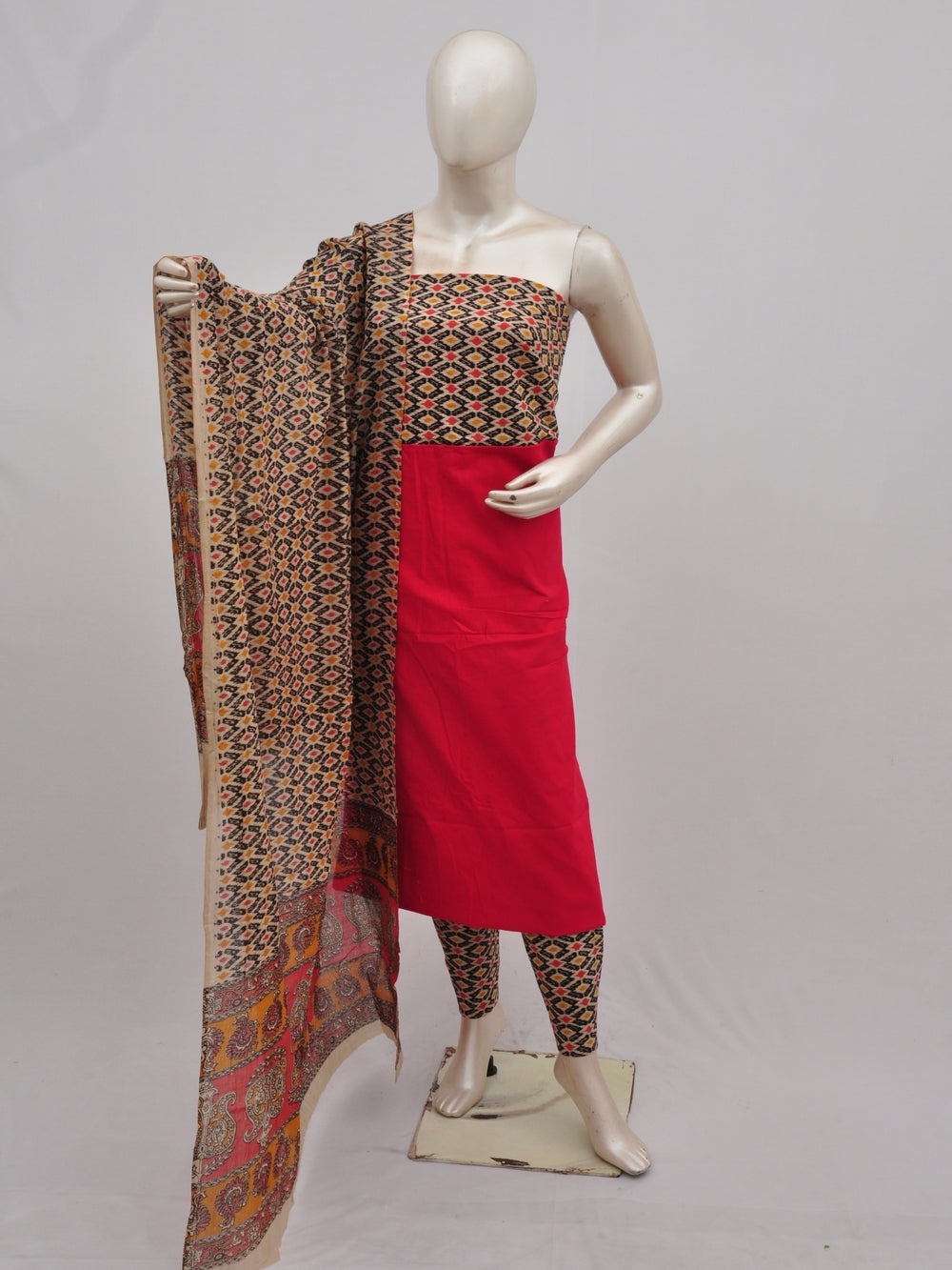 kalamkari dress material [D90306027]
