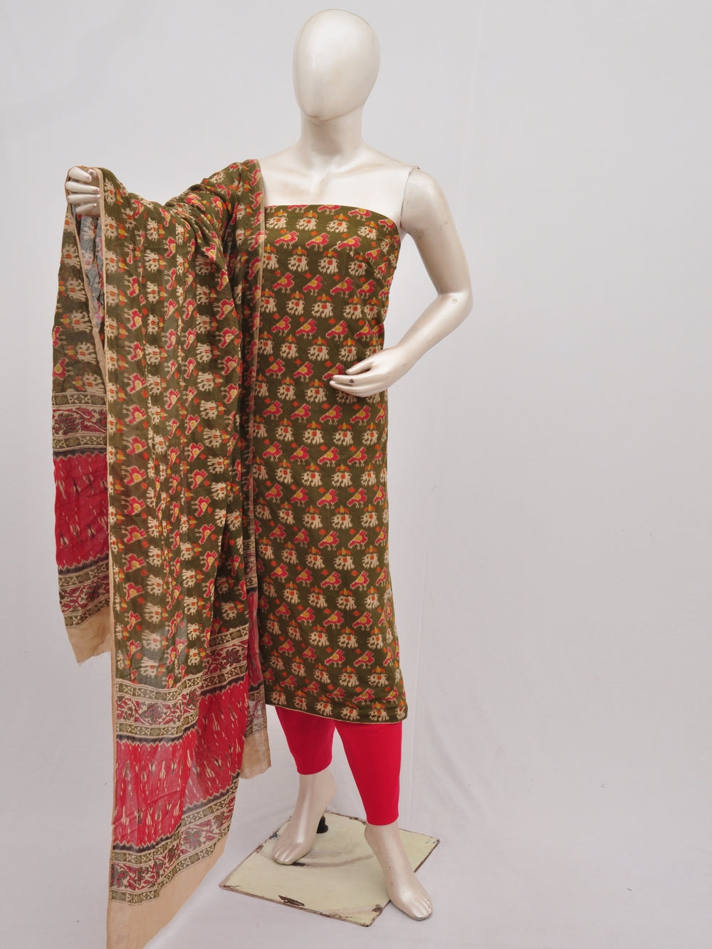 Cotton Woven Designer Dress Material [D90330007]